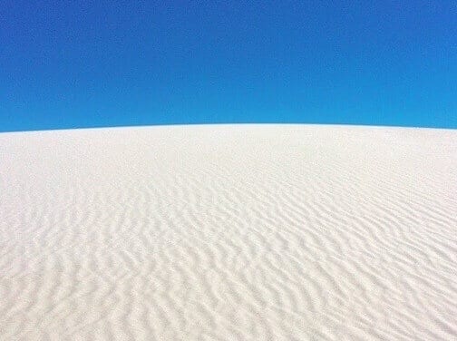 WHITE SANDS NEW MEXICO BY ERIN MCCLUSKEY
